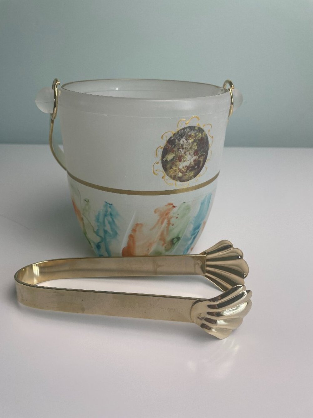 Creazioni SIlvestri Arte Muranao Ice Bucket Vintage